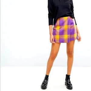 Checkered skirt